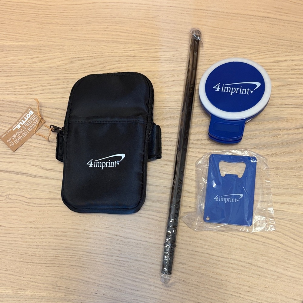 Black and Blue Accessory Set